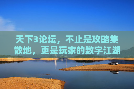 天下3论坛，不止是攻略集散地，更是玩家的数字江湖，天下3论坛，不止攻略集散地，更是玩家数字江湖