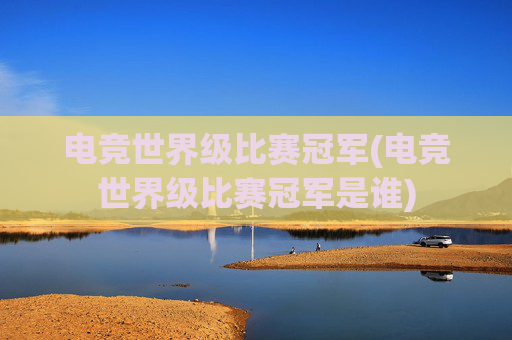 电竞世界级比赛冠军(电竞世界级比赛冠军是谁)
