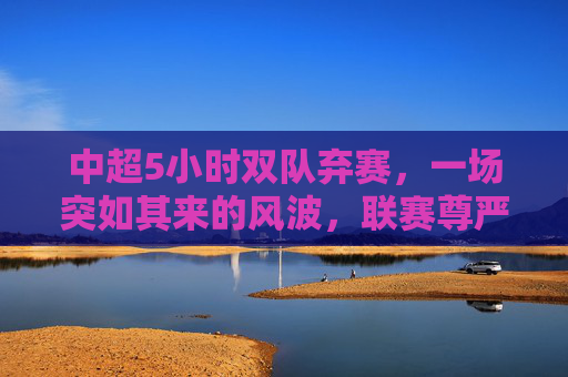 中超5小时双队弃赛,一场突如其来的风波,联赛尊严何在?中超双队5小时弃赛,联赛尊严何在?