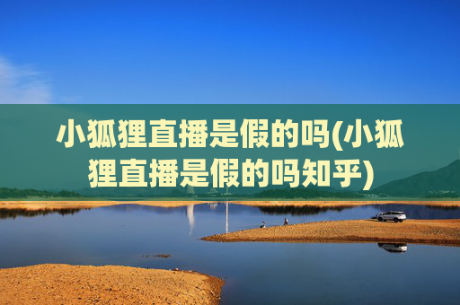 小狐狸直播是假的吗(小狐狸直播是假的吗知乎)
