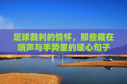 足球裁判的情怀,那些藏在哨声与手势里的暖心句子