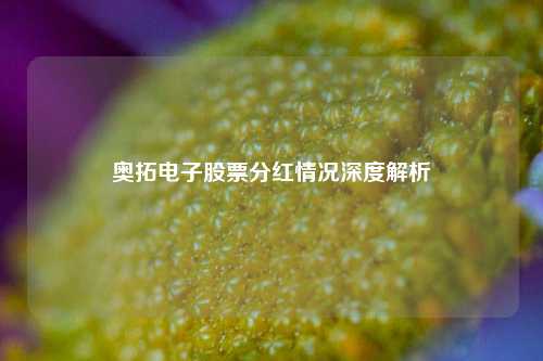 奥拓电子股票分红情况深度解析