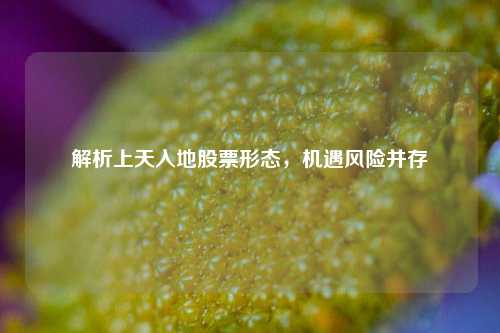 解析上天入地股票形态，机遇风险并存