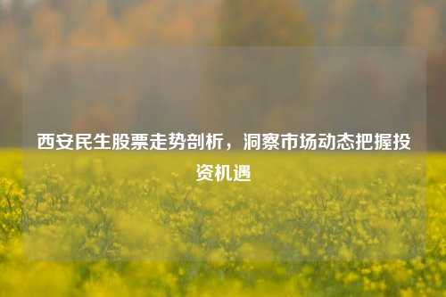 西安民生股票走势剖析，洞察市场动态把握投资机遇