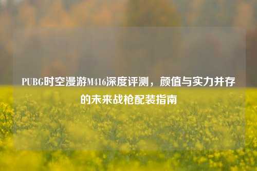PUBG时空漫游M416深度评测,颜值与实力并存的未来战枪配装指南