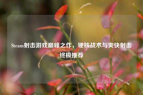 Steam射击游戏巅峰之作,硬核战术与爽快射击终极推荐