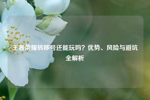王者荣耀转移号还能玩吗？优势、风险与避坑全解析