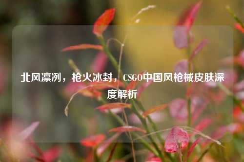 北风凛冽，枪火冰封，CSGO中国风枪械皮肤深度解析