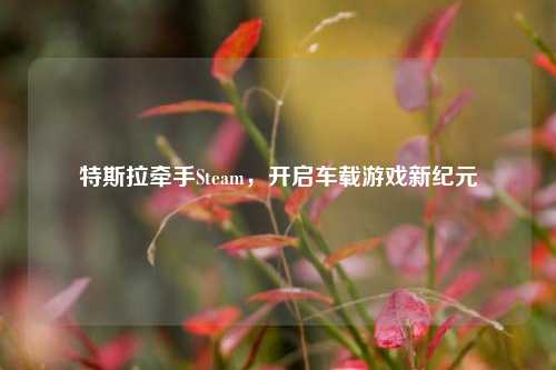 特斯拉牵手Steam,开启车载游戏新纪元